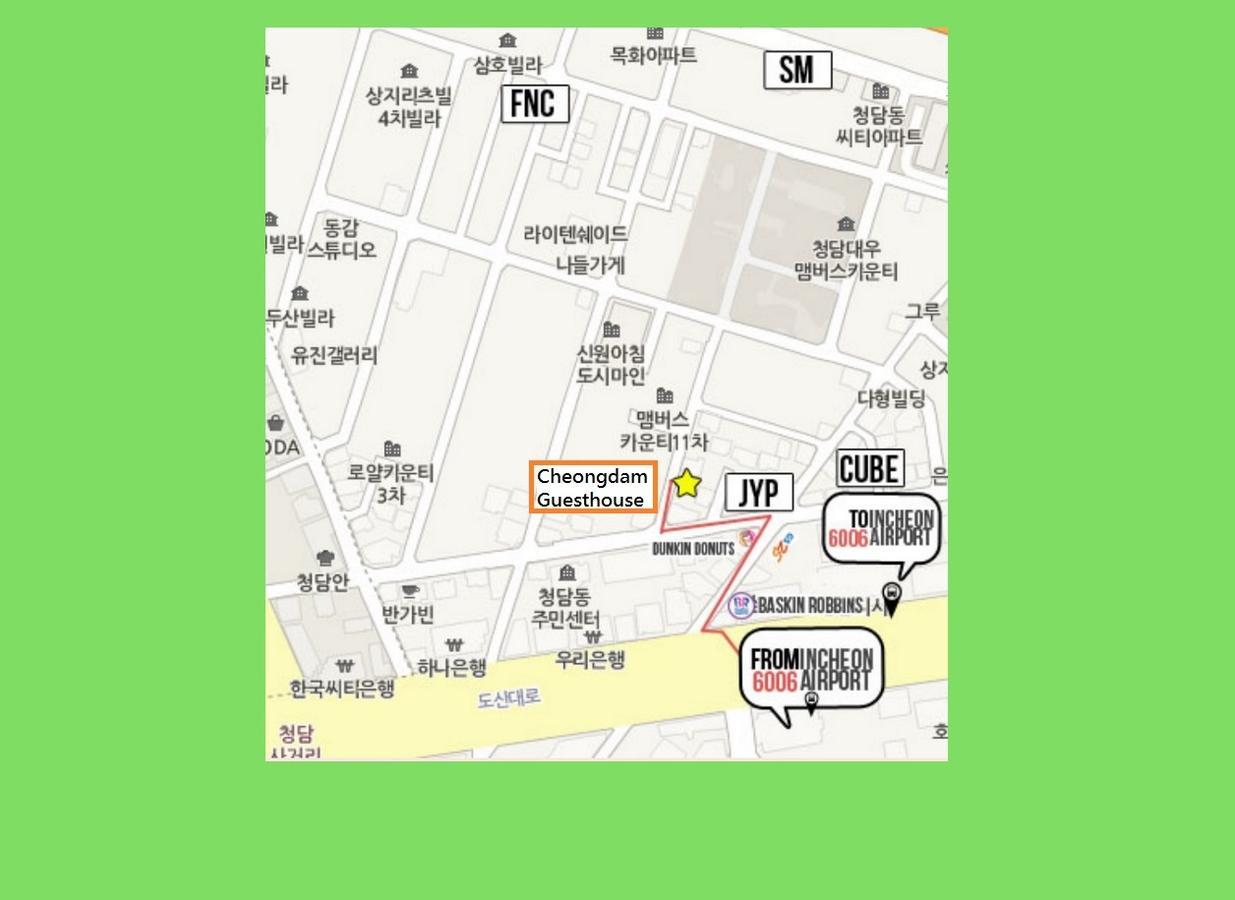Cheongdam Ladies Guesthouse In โซล ภายนอก รูปภาพ